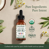 Base huile MCT biologique des gouttes Live Wise Naturals pour meilleure biodisponibilité