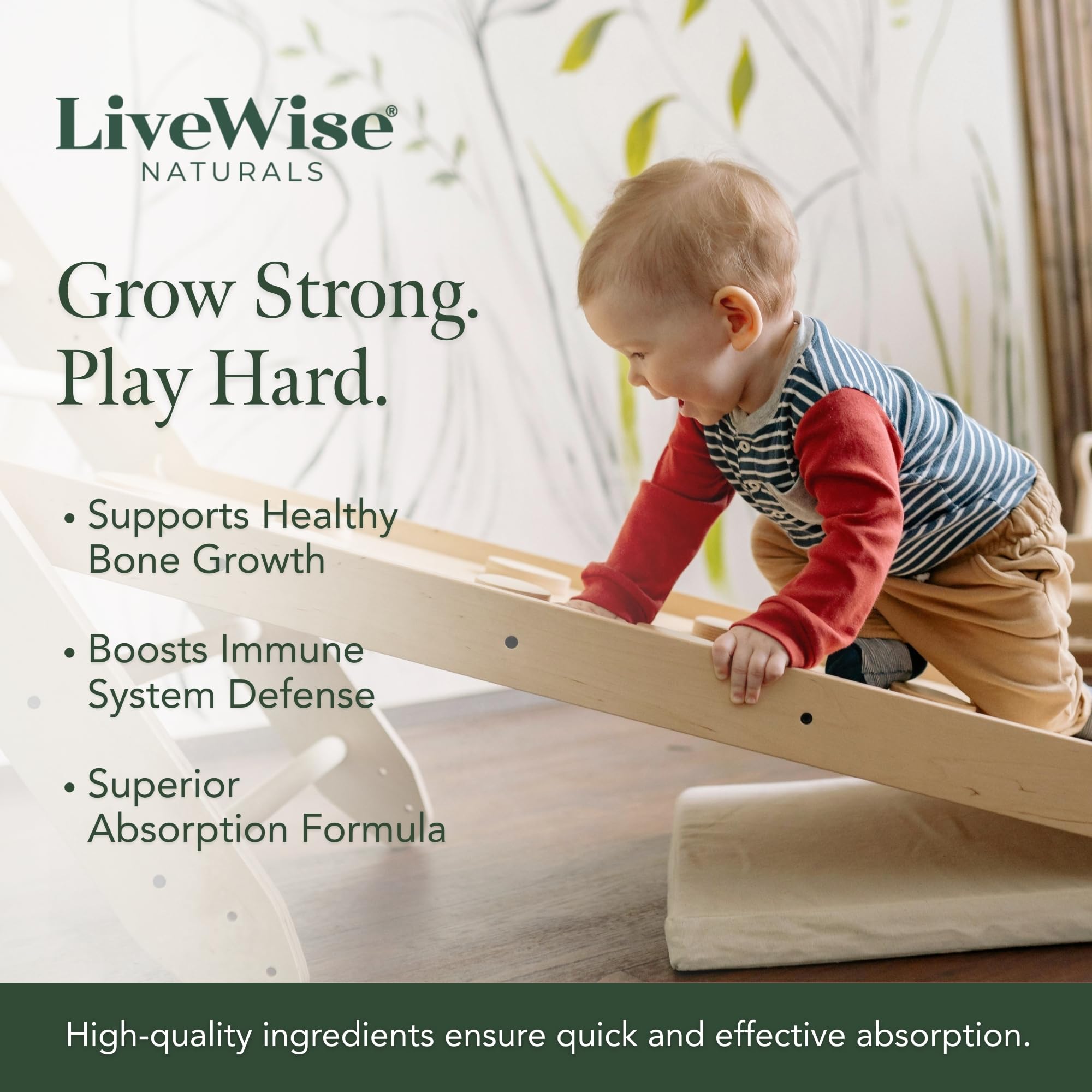 Utilisation adaptée aux bébés et enfants grâce à la pipette pratique Live Wise Naturals