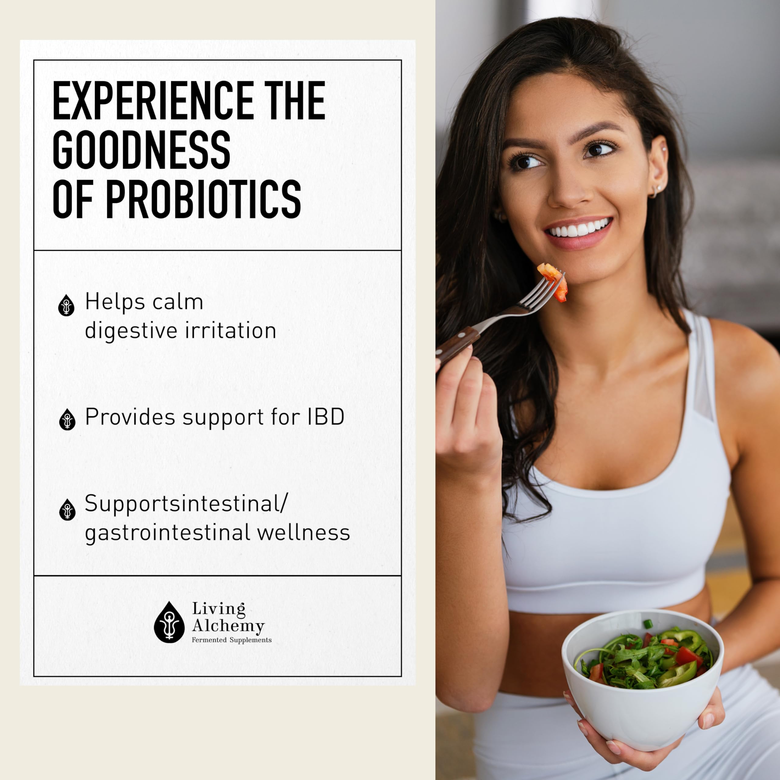 Ingrédient soja fermenté utilisé dans la formulation probiotic
