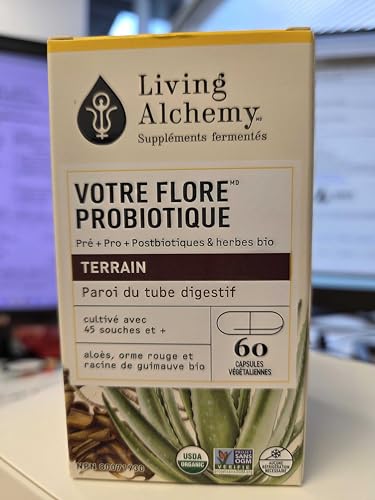 Living Alchemy Your Flora Terrain – ingrédients fermentés visibles apportant des nutriments potentiellement bio-disponibles.