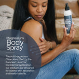 Living the Good Life Naturel magnésium spray sur les pieds pour usage relaxant