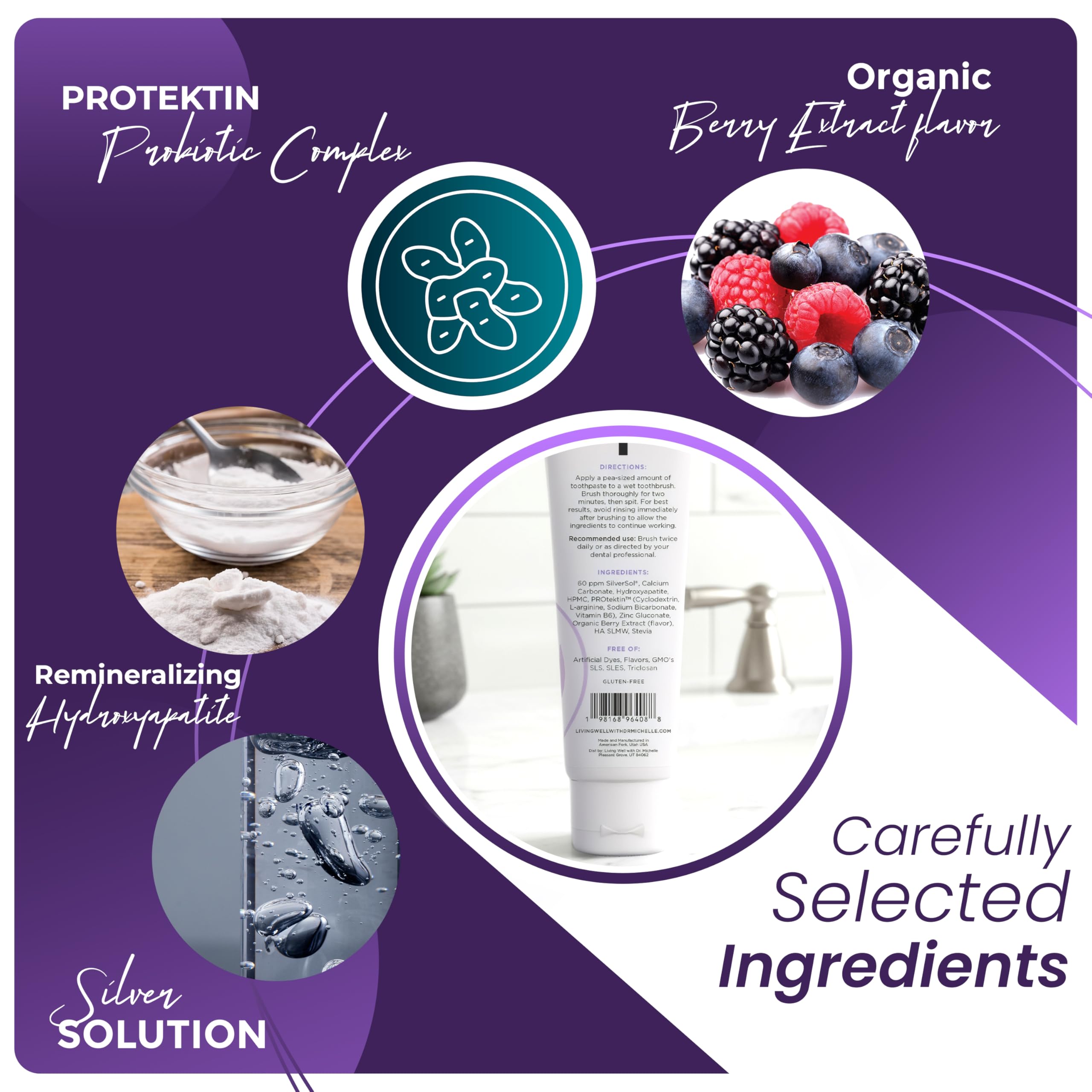 Brossage quotidien facile – dentifrice Living Well pour toute la famille