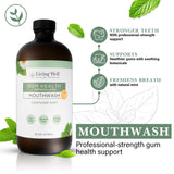 Menthe naturelle pour une haleine fraîche et agréable tout au long de la journée.