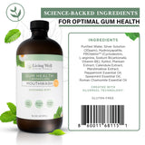Émail reminéralisé avec hydroxyapatite, image en gros plan du produit Living Well with Dr. Michelle.