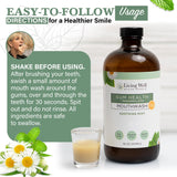 Sans fluor: rince-bouche frais et doux de Living Well with Dr. Michelle.