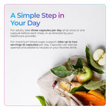 Livingood Daily: capsules vegan sans OGM, intégration facile dans une routine quotidienne.