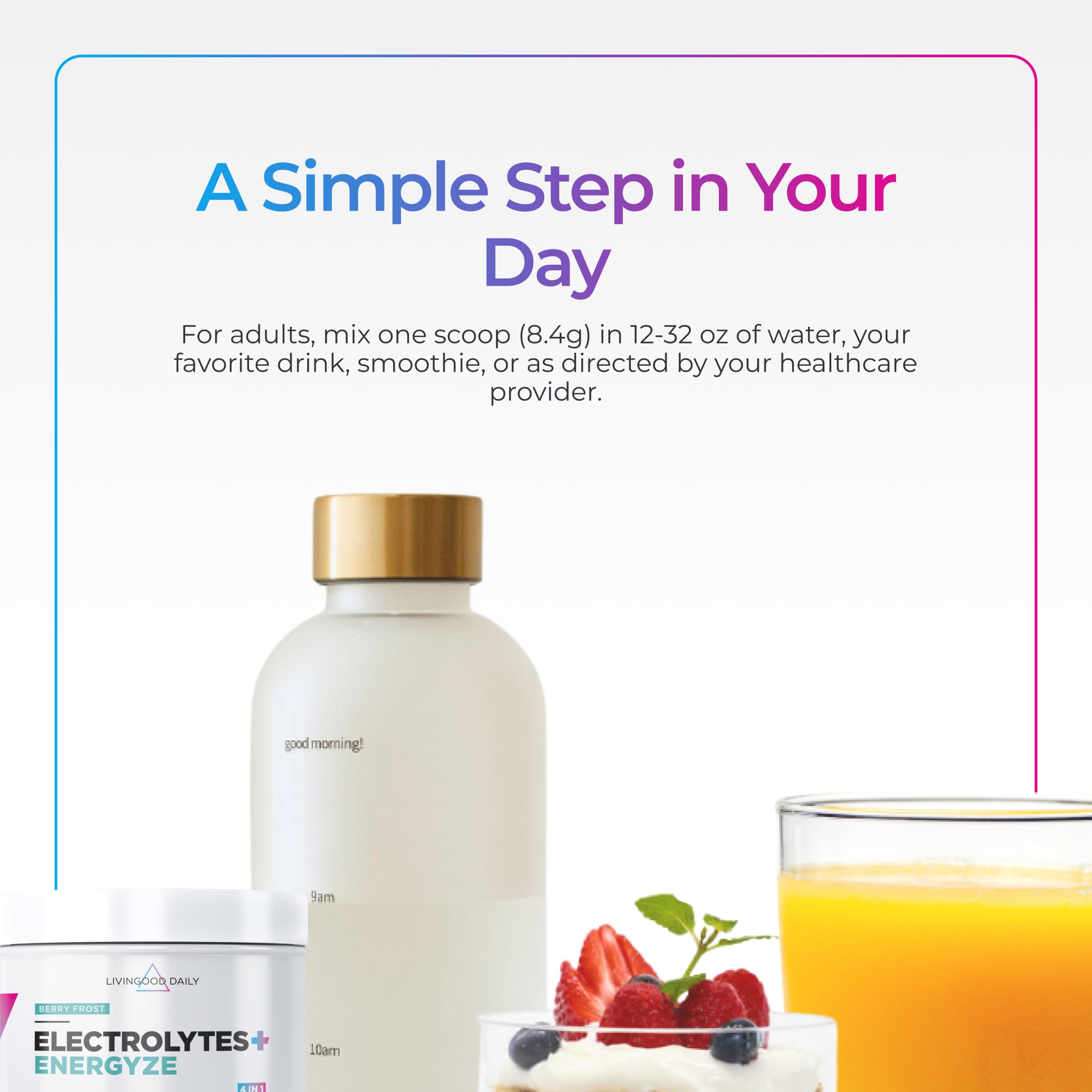 Hydratation après-entraînement avec l’électrolyte Berry Frost.