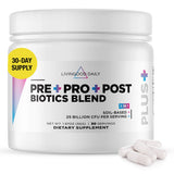 Livingood Daily Poudre – emballage du produit, pratique pour démarrer une routine digestive.