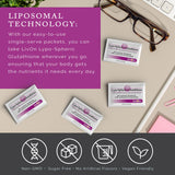 LivOn Laboratories Glutathione liposomal illustration technologie liposomale.
