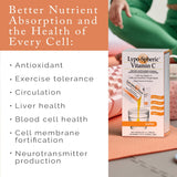 LivOn Vitamine C liposomale - vegan et sans OGM.