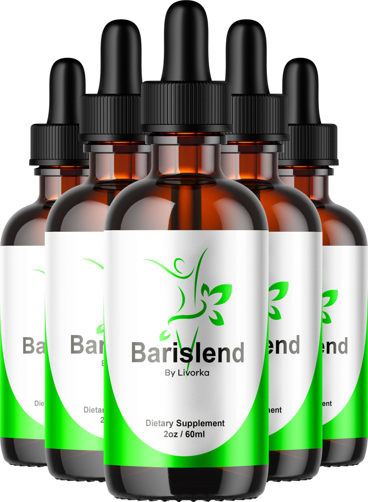 LIVORKA Barislend Gouttes ensemble de 5 bouteilles prêt à intégrer votre routine.