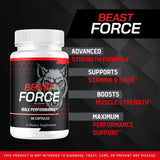 LIVORKA Beast Force – emballage et étiquette affichant la formule naturelle avancée.