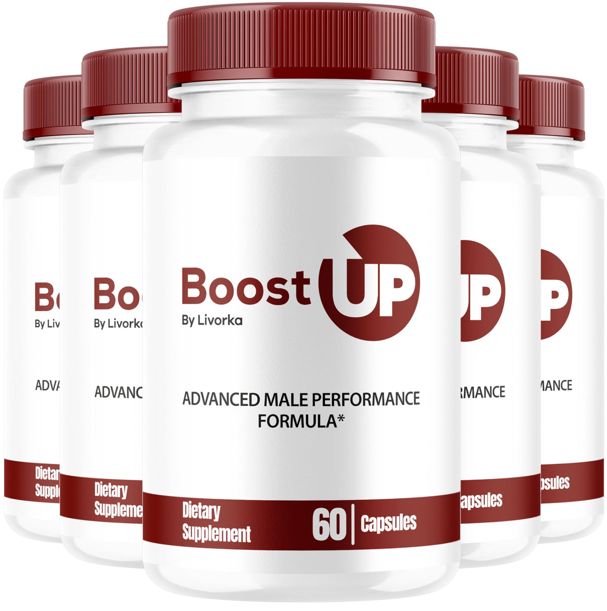 LIVORKA Boost Up – gélules dans le flacon, soutien potentiel d'énergie quotidien.