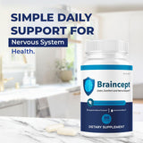 LIVORKA Braincept – gros plan sur les gélules faciles à avaler.