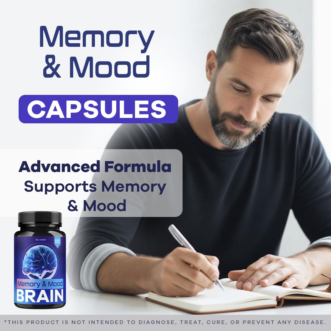 LIVORKA Capules Mémoire Concentration : capsules visibles et usage quotidien