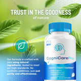 L étiquette Cognicare Pro lisible présentant la formule avancée.