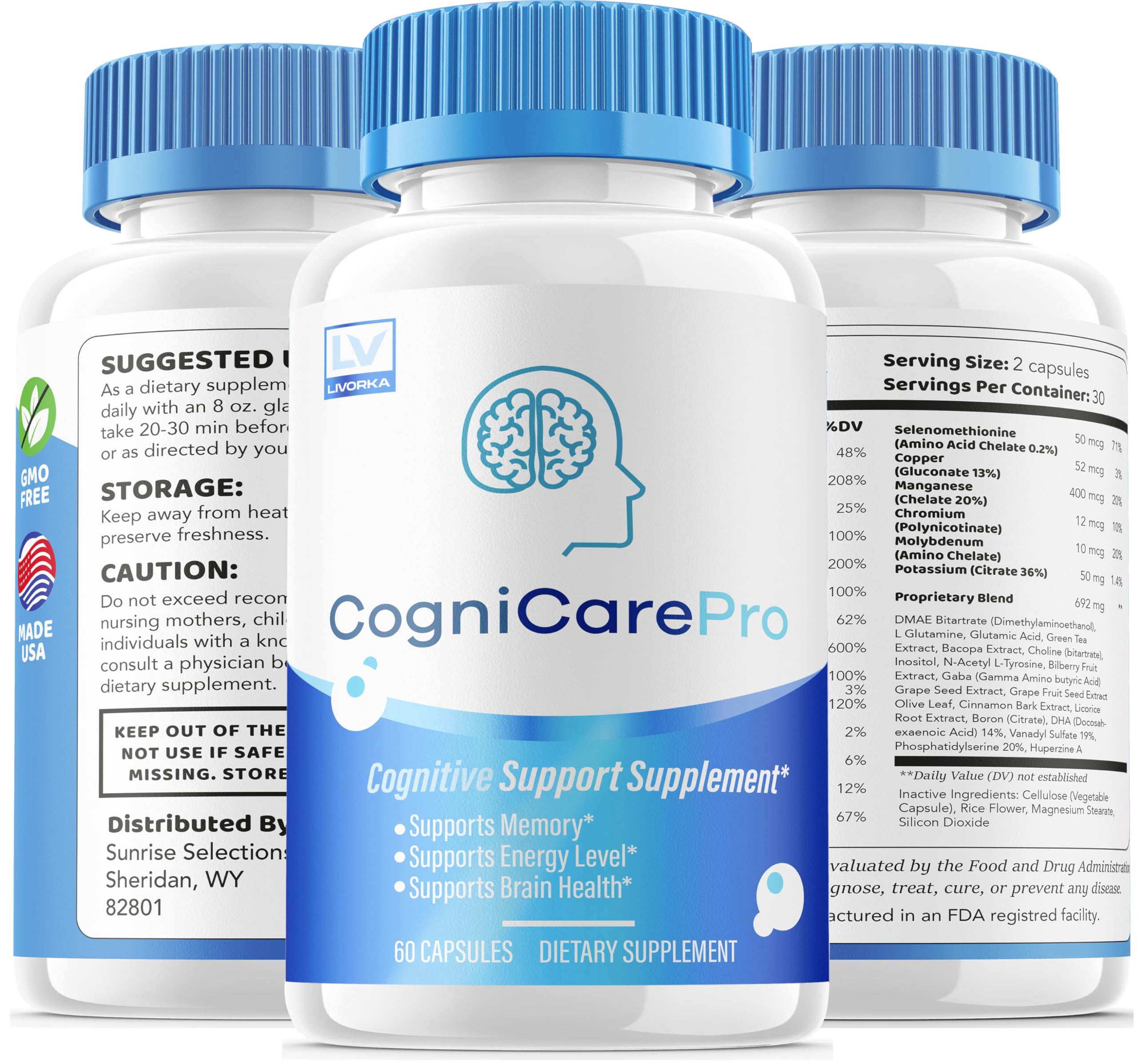La notice Cognicare Pro est claire et fournit des conseils d'utilisation simples.