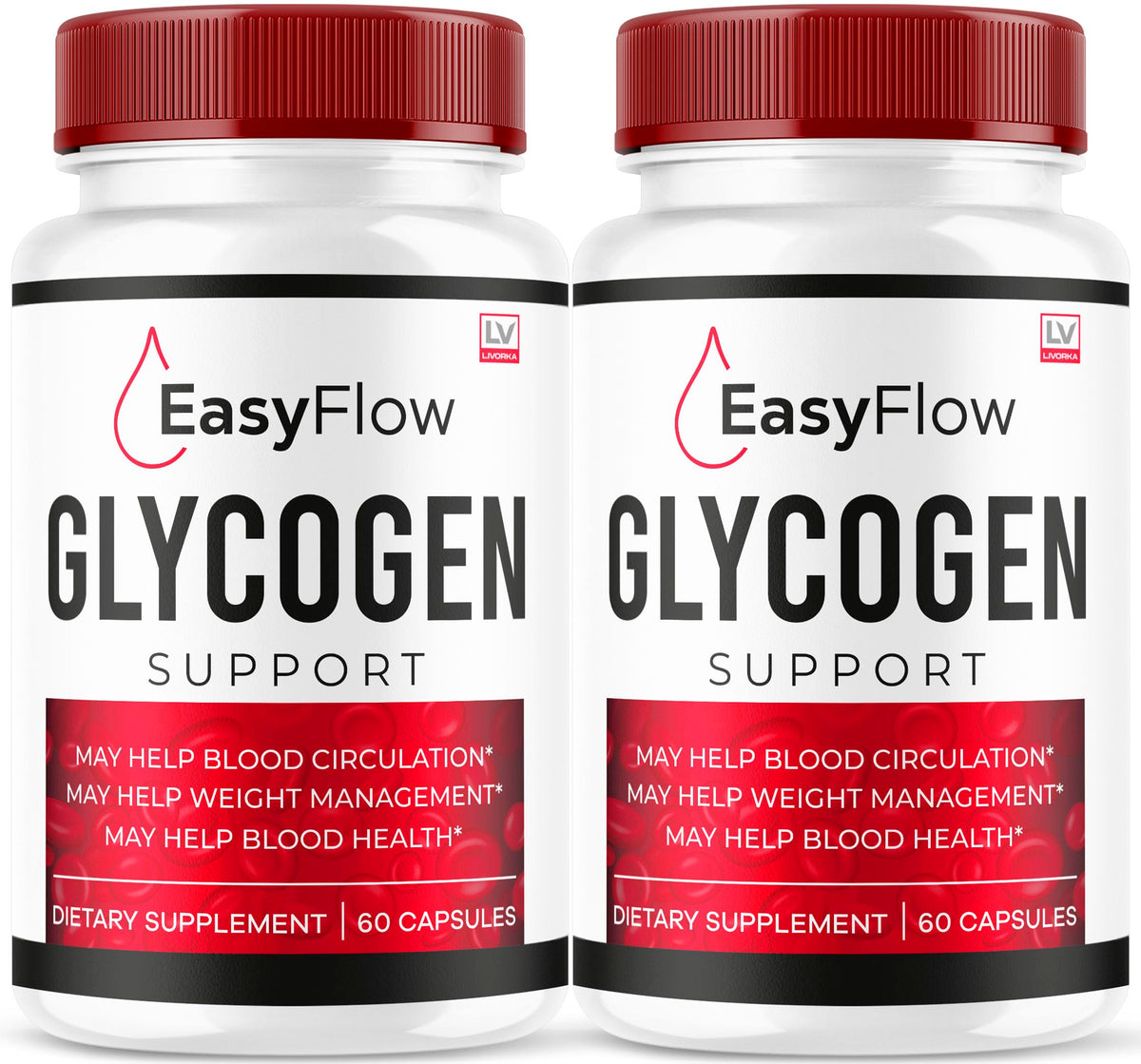 LIVORKA Easy Flow emballage clair facilitant l’identification du produit.