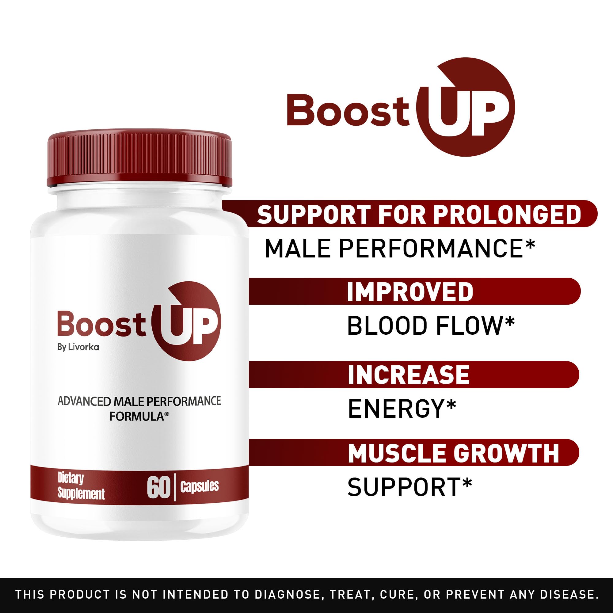 LIVORKA Boost Up – étiquette claire pour une utilisation réfléchie.