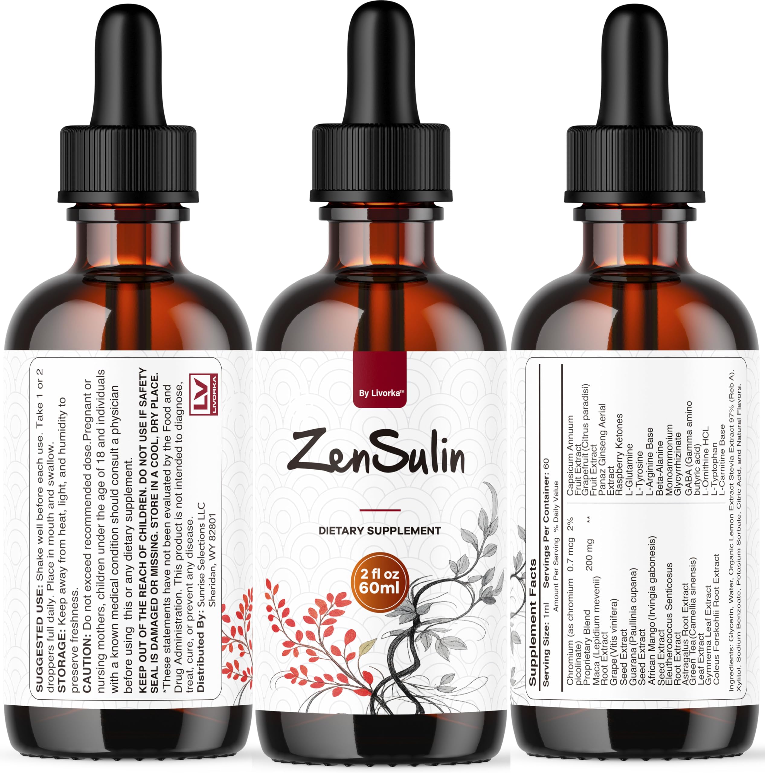 Fiche produit LIVORKA ZenSulin, détails et usages possibles