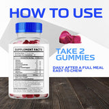 Gommes LIVORKA Elite Grow XL – texture agréable à mâcher.