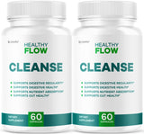 LIVORKA HealthyFlow Cleanse - ensemble de capsules prêt pour la routine quotidienne.