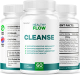 LIVORKA HealthyFlow Cleanse - fiche produit résumant les avantages potentiels.