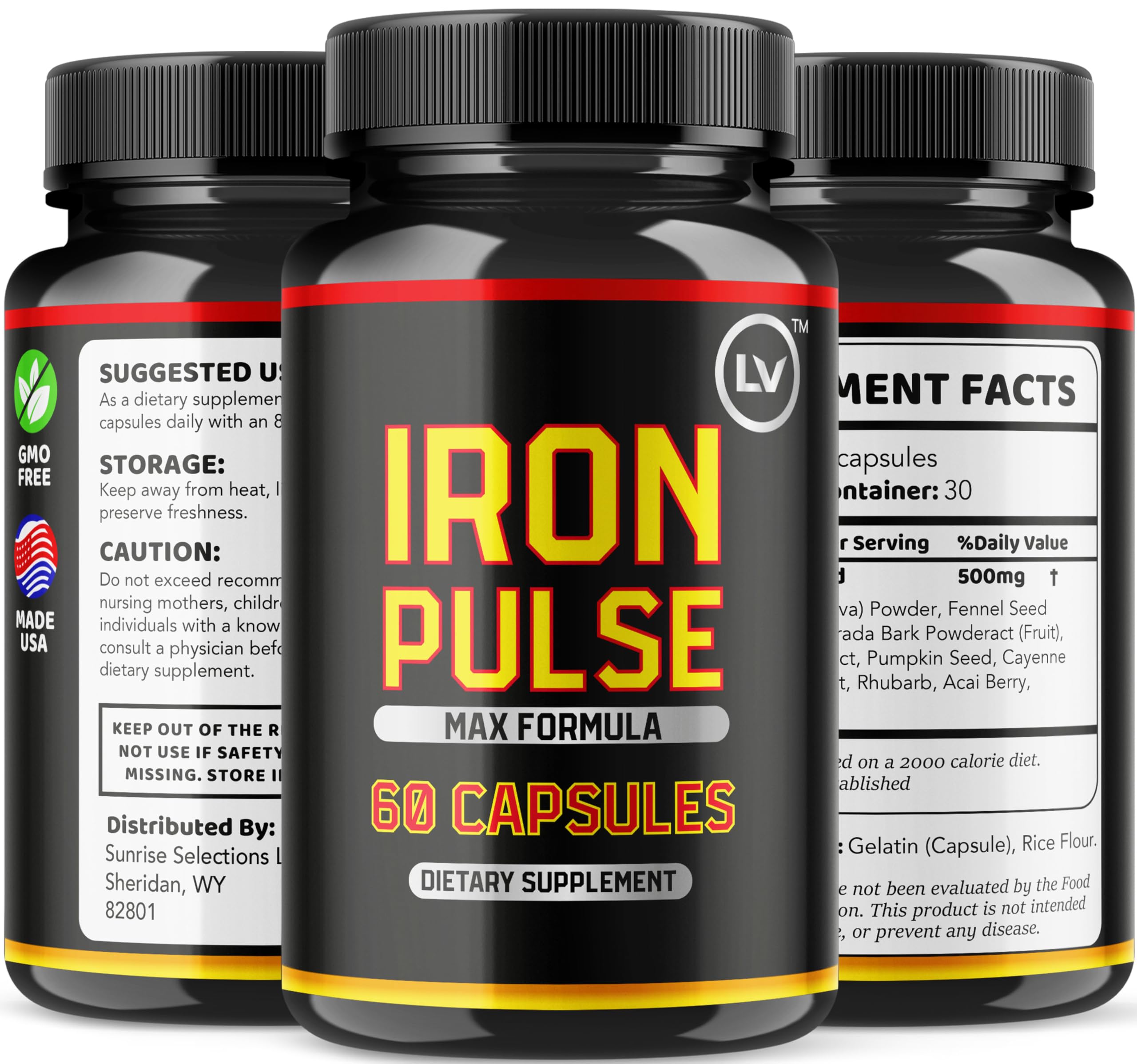 LIVORKA Iron Pulse – qualité fiable de la marque, soutien potentiel à un mode de vie durable.