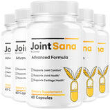 Livorka Joint Sana – bouteille montrant des capsules faciles à avaler pour le quotidien.
