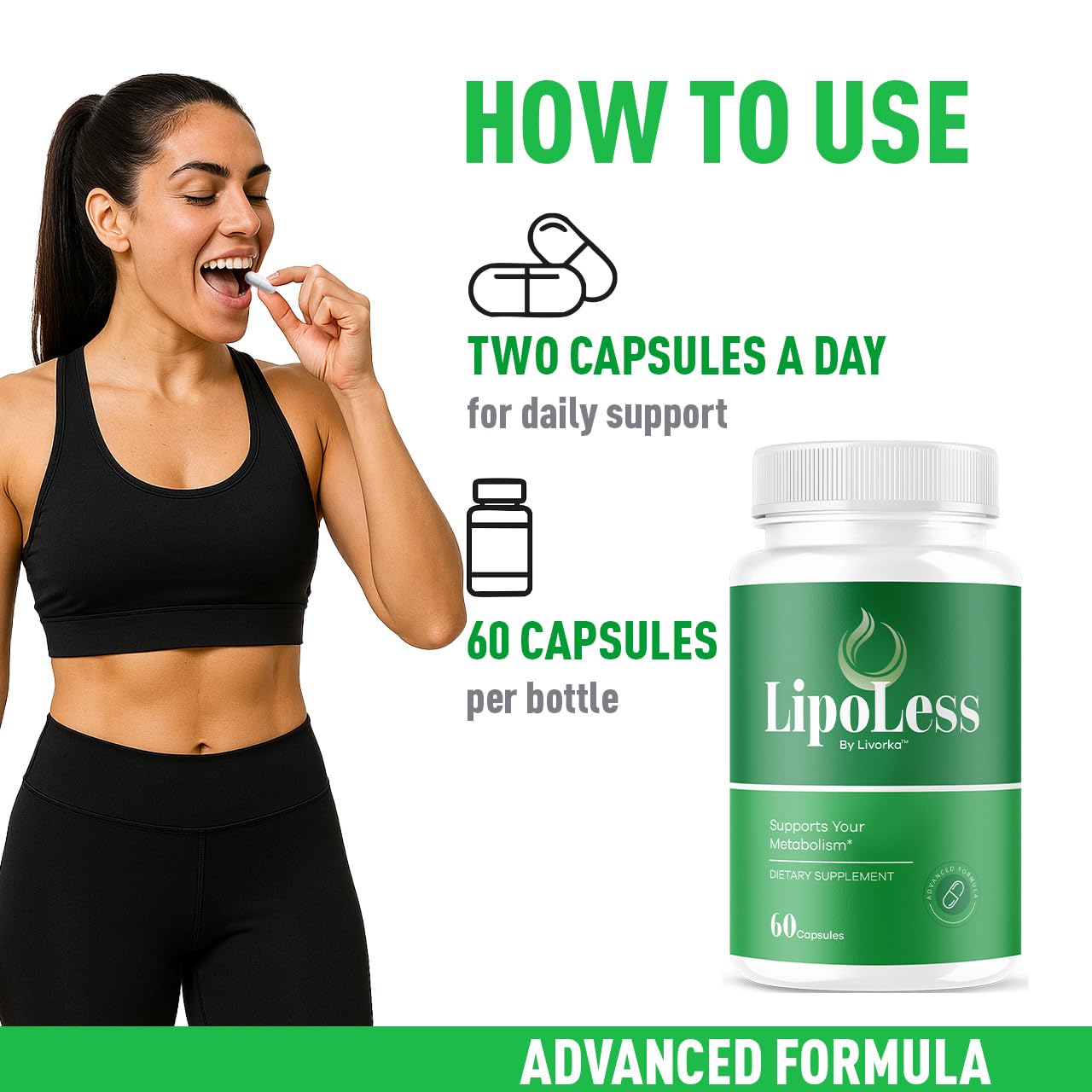 Lipoless LIVORKA : ingrédients-naturels, formulation sûre et efficace.