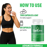 Lipoless LIVORKA : ingrédients-naturels, formulation sûre et efficace.