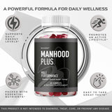Gommes LIVORKA Manhood Plus présentées sur plateau, utilisation simple et efficace.