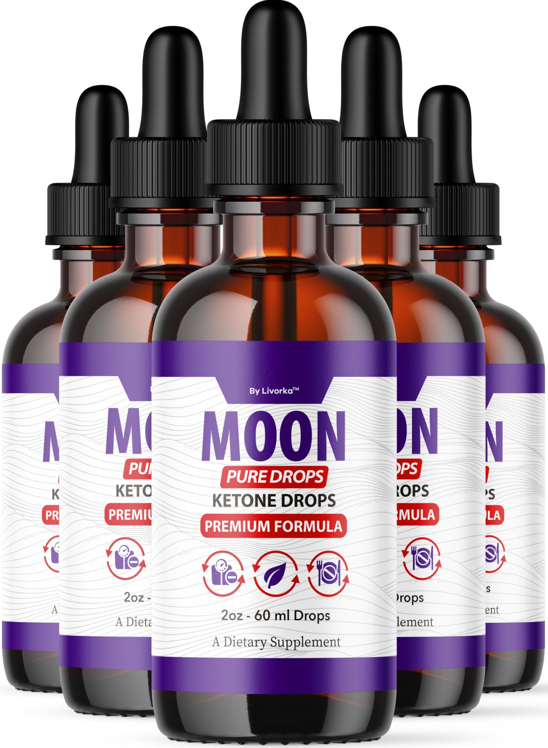 Moon Pure Drops LIVORKA, flacon prêt à l’emploi pour le quotidien