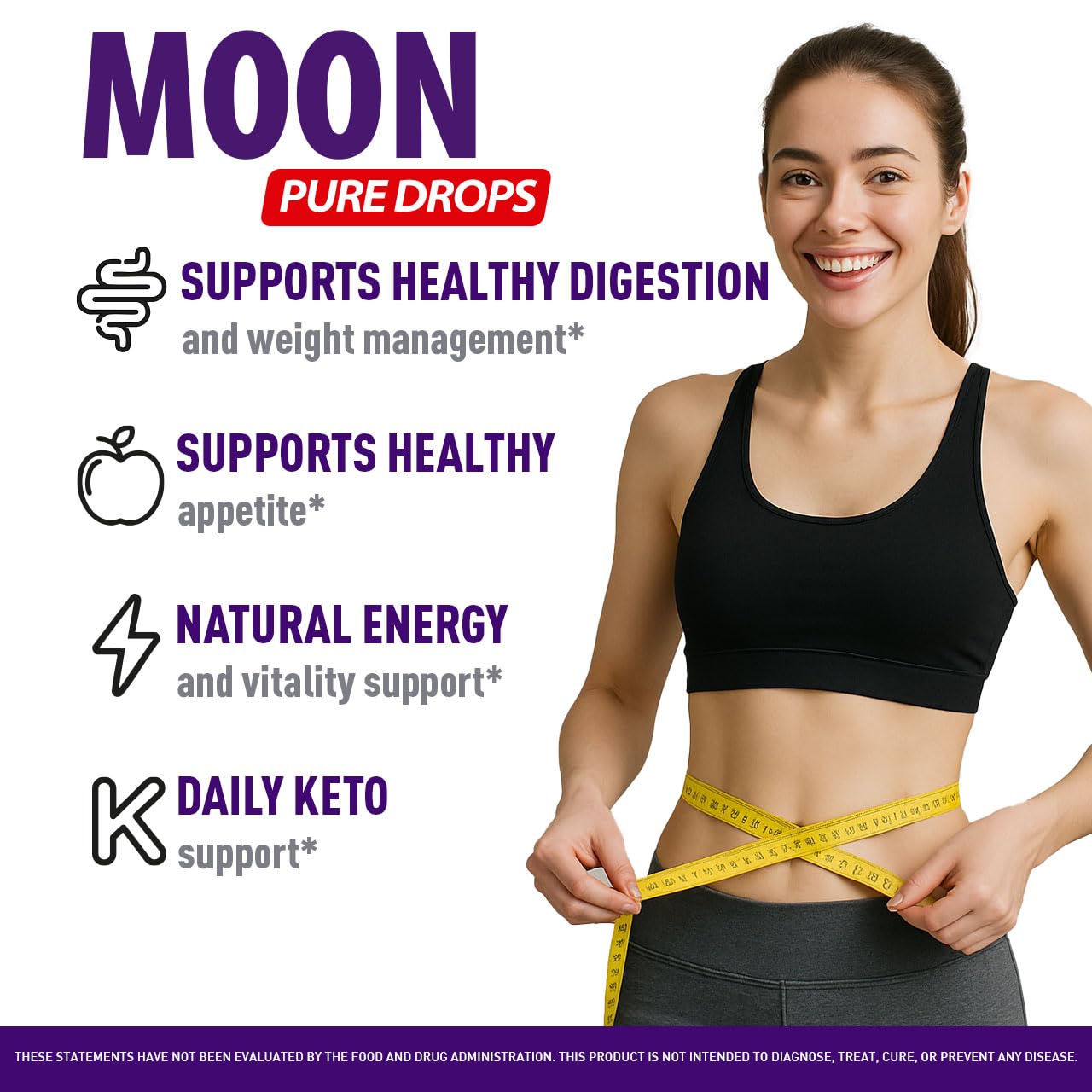 Moon Pure Drops LIVORKA, gouttes faciles à doser