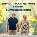 LIVORKA Nerve Calm – capsules en gros plan, formulation naturelle.