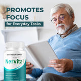Nervital LIVORKA — dosage recommandé de deux capsules.