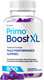 Gommes Primo Boost XL de LIVORKA dans l'étui pour énergie au quotidien.