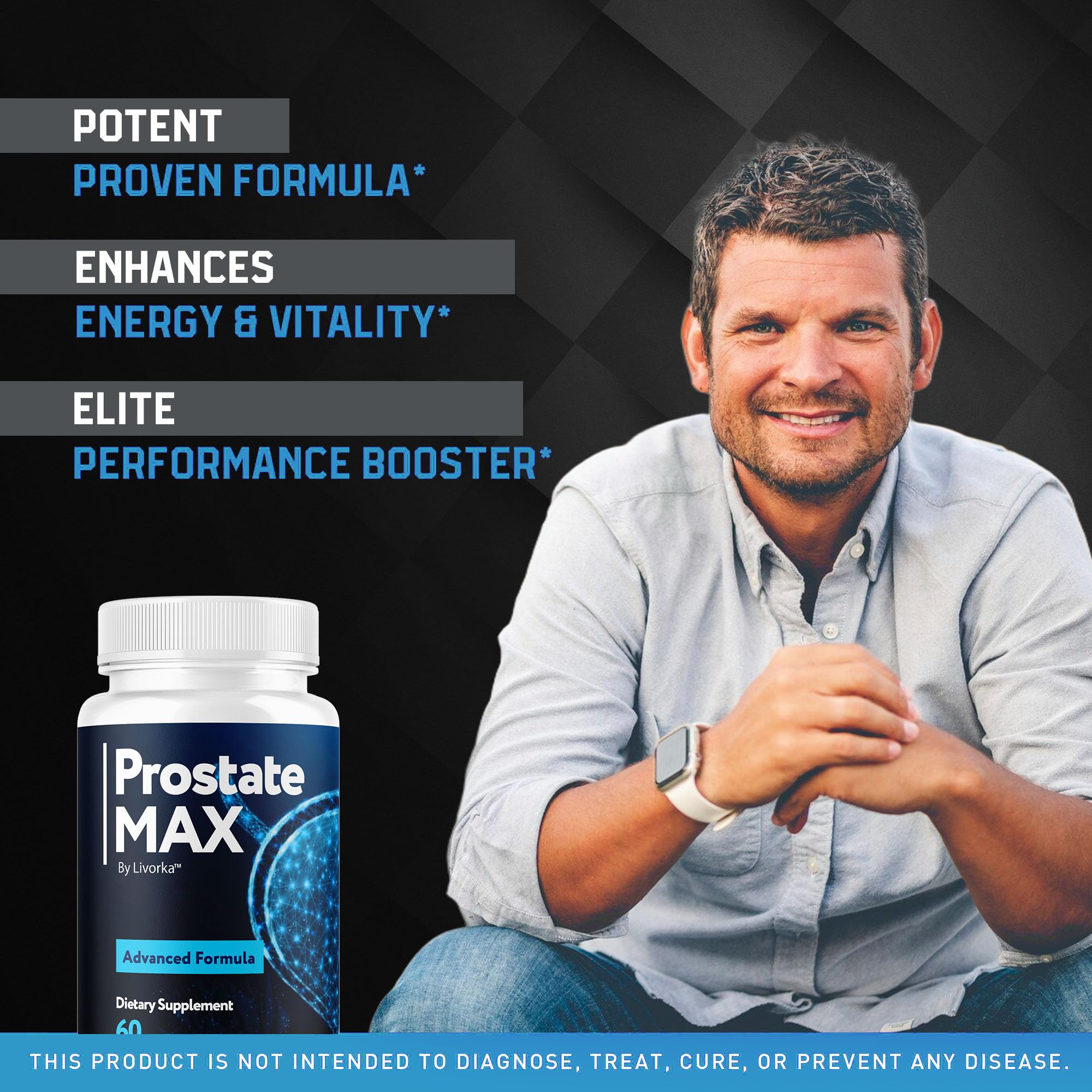 LIVORKA ProstateMax, ingrédients naturels mis en évidence pour une formulation avancée.