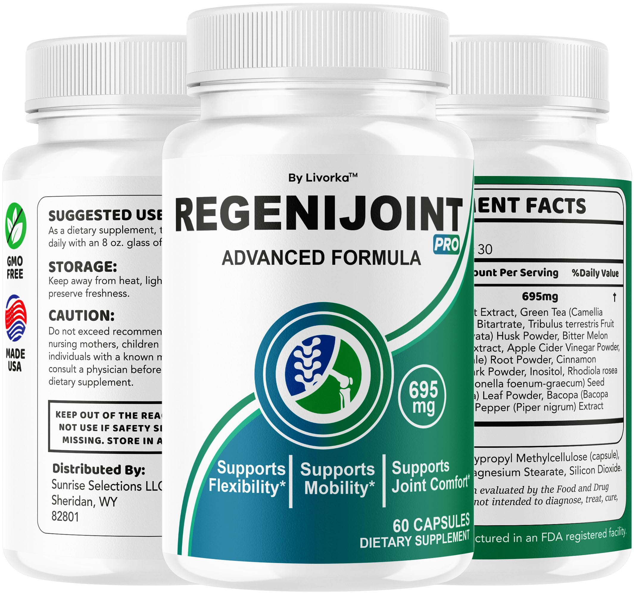 Routine quotidienne avec RegeniJoint, capsules faciles à prendre