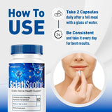 LIVORKA SciatiSoothe – emballage extérieur élégant pour montrer la qualité.