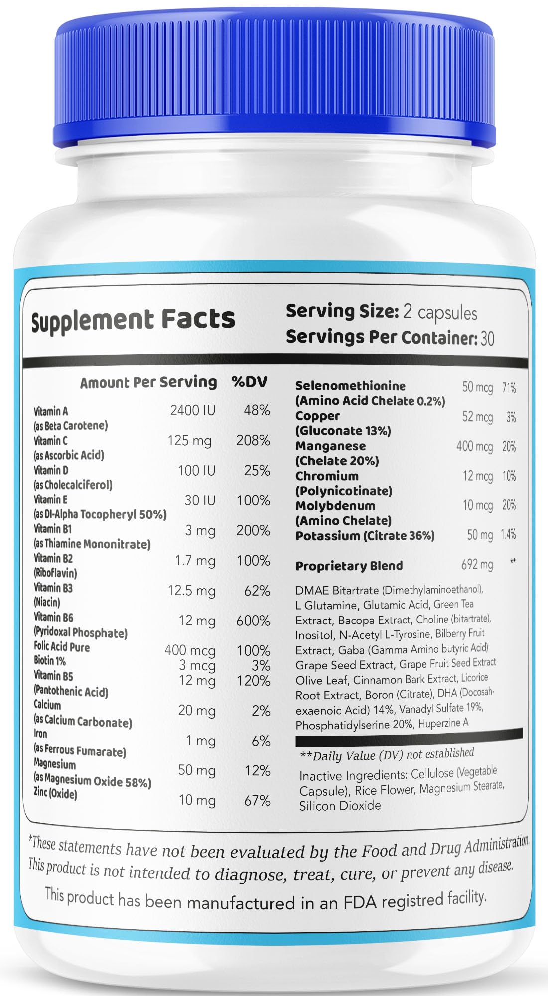 Formule sans gluten de LIVORKA Sight Clear pour régimes sensibles.