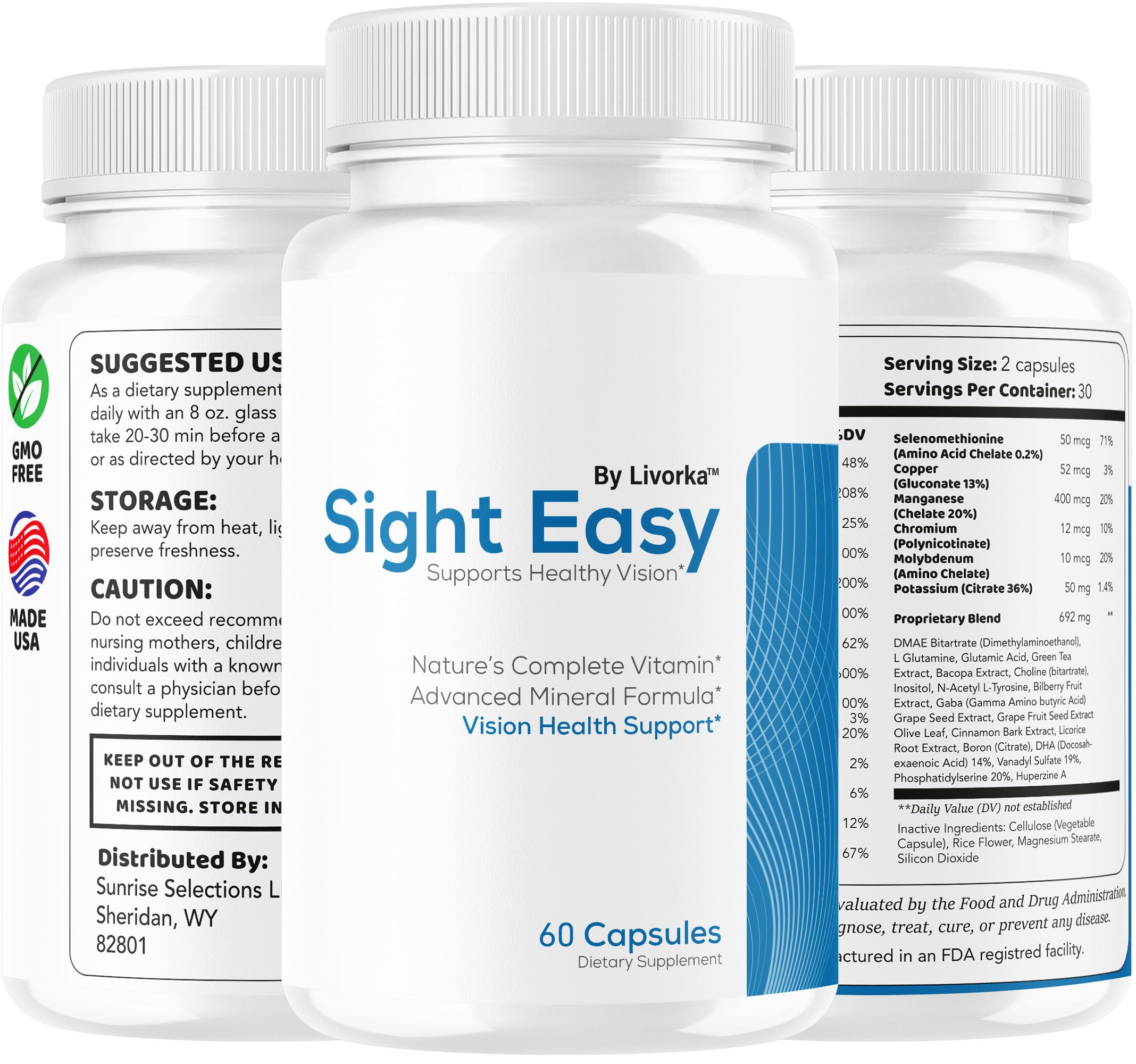 LIVORKA Sight Easy guide-rapide-utilisation : conseils d'utilisation simples.