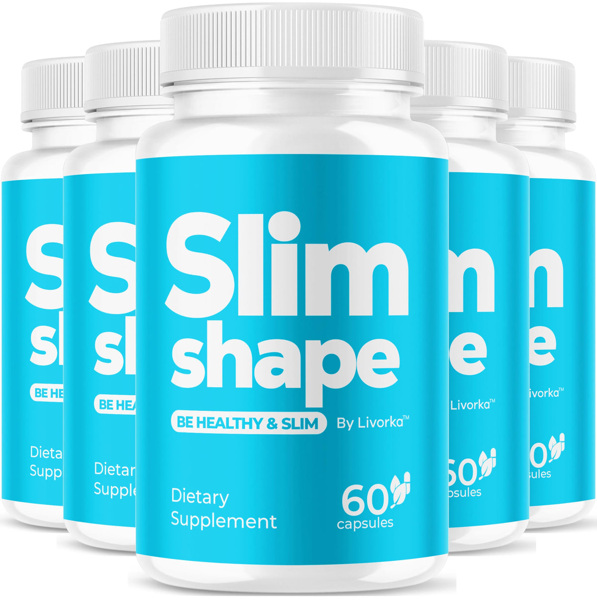LIVORKA SlimShape capsules pack5 ensemble, soutien à la routine bien-être.