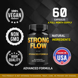 Boîte Livorka Strong Flow ouverte montrant les capsules à l'intérieur
