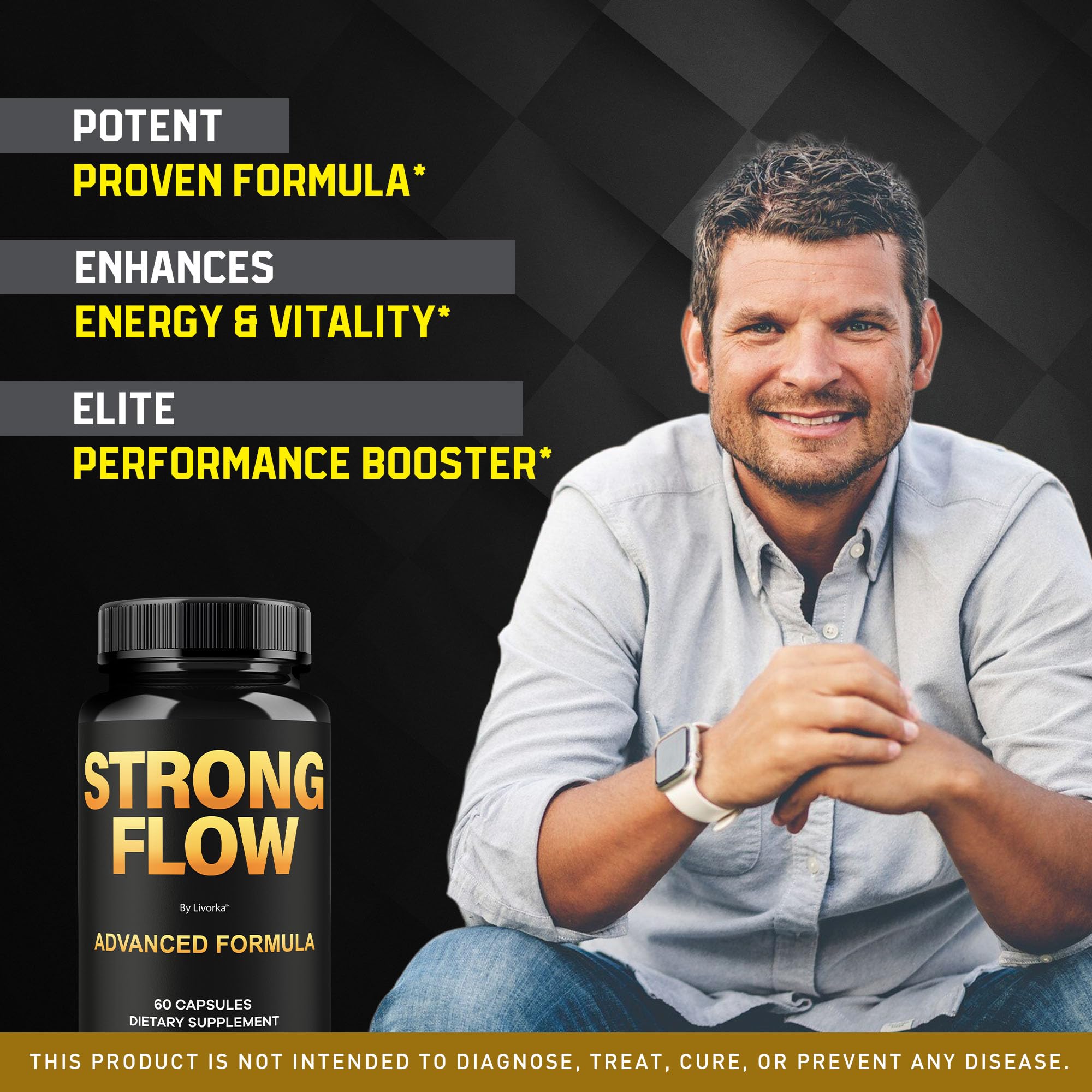 Étiquette Livorka Strong Flow avec informations claires et fiabilité
