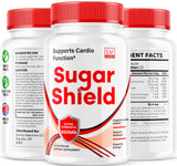 Etiquette Sugar Shield LIVORKA affiche les ingrédients et usages.