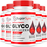 Bouteille LIVORKA Sugar Sync Glyco, pack 5, pratique pour routine quotidienne.
