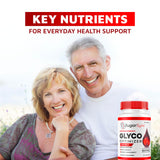 Étiquette LIVORKA Sugar Sync Glyco affichant GMP et origine du produit.