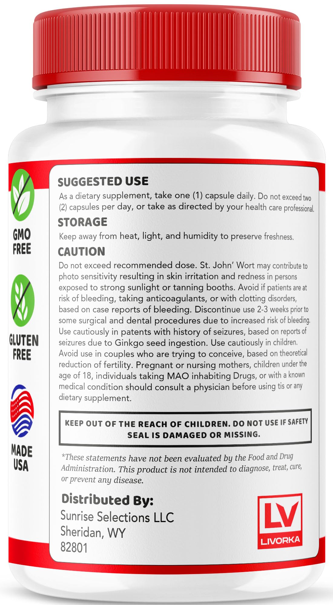 Prise quotidienne simple avec la capsule LIVORKA Sugar Sync Glyco.
