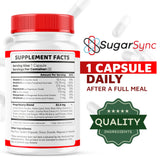 Emballage LIVORKA Sugar Sync Glyco avec symbole vegan et sans OGM.